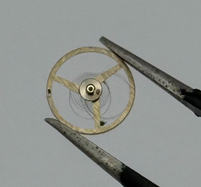 AS 1977-2 Inca Balance Wheel Complete And Spring 1831 M Watch Movement Parts NOS