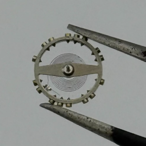 AS 976 1012 Balance Wheel Complete And Spring 29 M Watch Movement Parts NOS