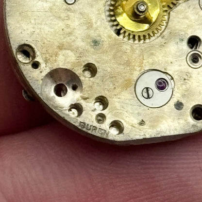 23.6mm Buren A Grand Prix 10 1/2N Manual Wind Swiss Watch Movement PARTS SPARES