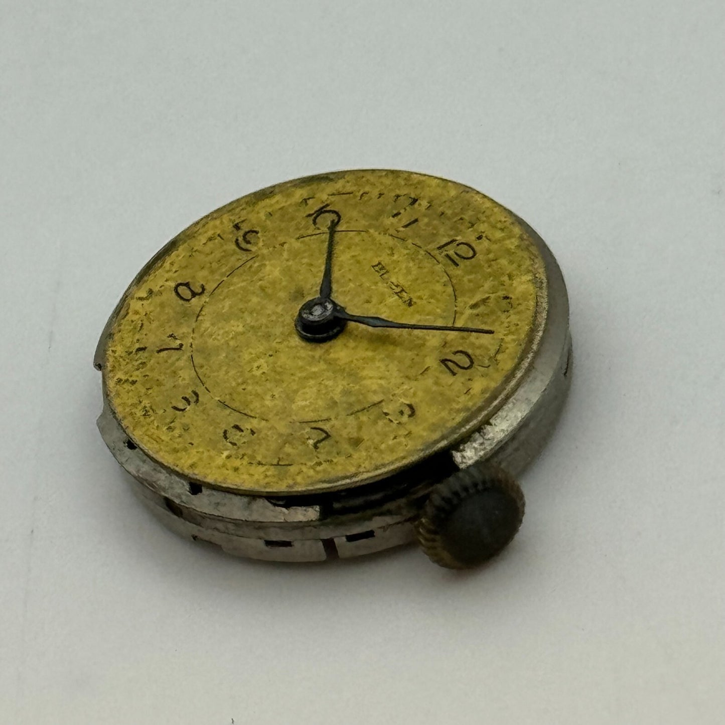 19.6mm Running Buren Cal 355 Manual Wind Swiss Watch Movement Vintage PARTS