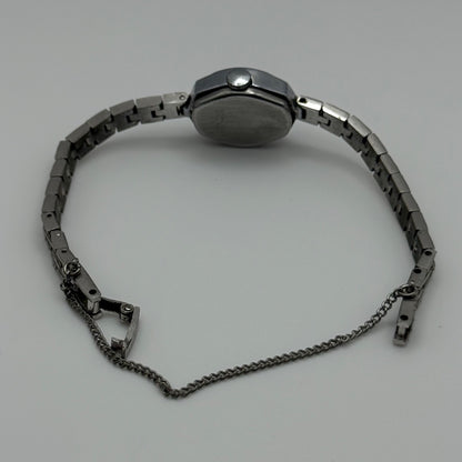 17mm Vintage Ross 17 Jewels Stainless Swissl Manual Wind Watch PARTS / REPAIR