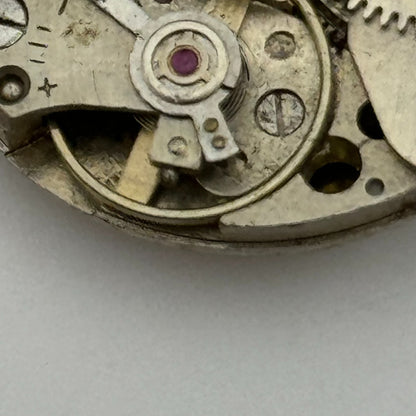 23.8mm F.Mauthe 612 German Manual Wind 17 Jewels Watch Movement Vintage PARTS