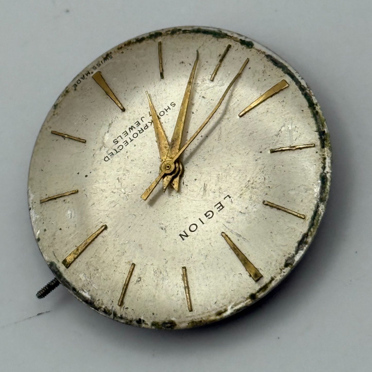 FHF ST 96 Watch Movement Legion Manual Wind Vintage Swiss Parts Repair 25.8mm