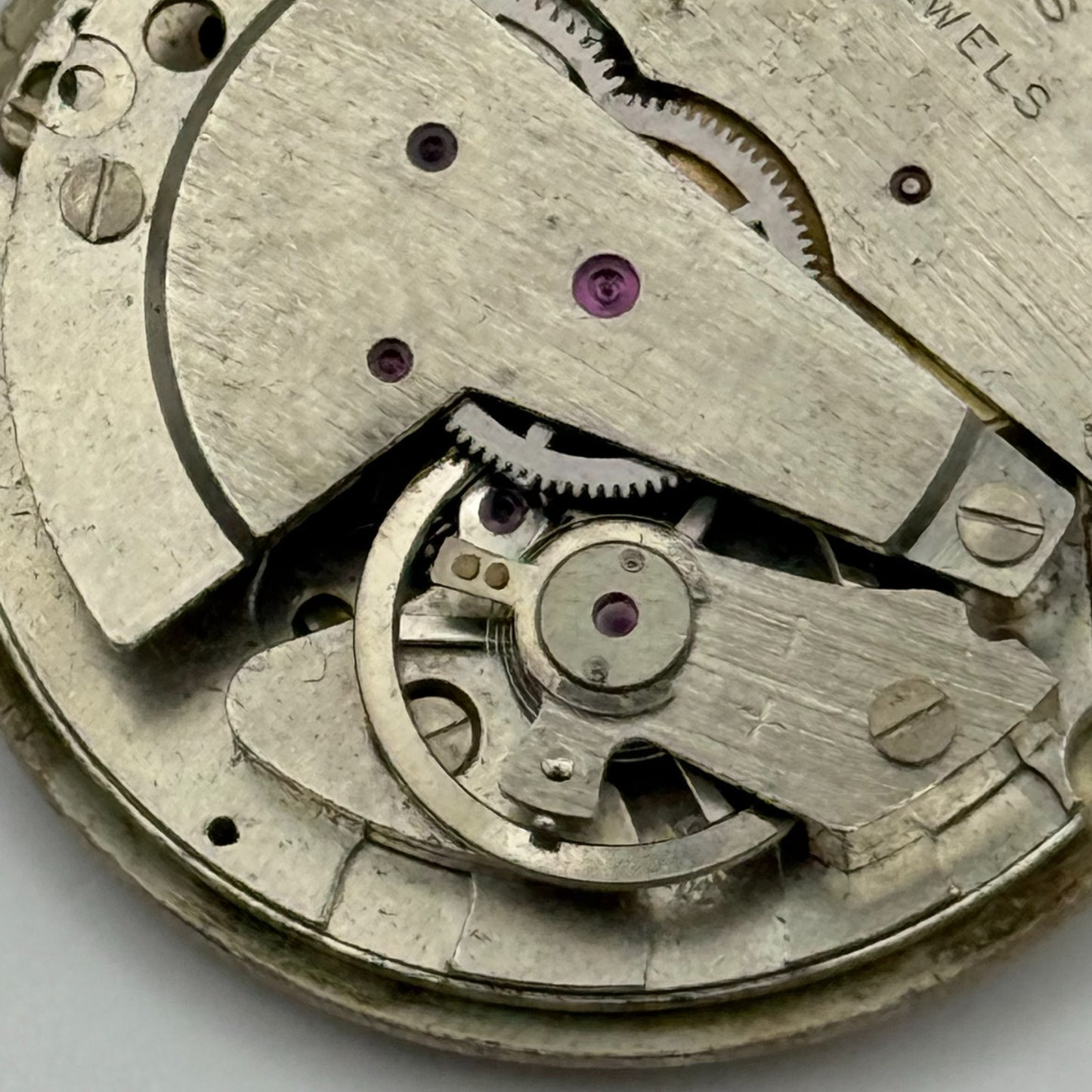 EB 8021N Watch Movement Puerta Date Manual Wind Vintage Parts Repair 25.9mm