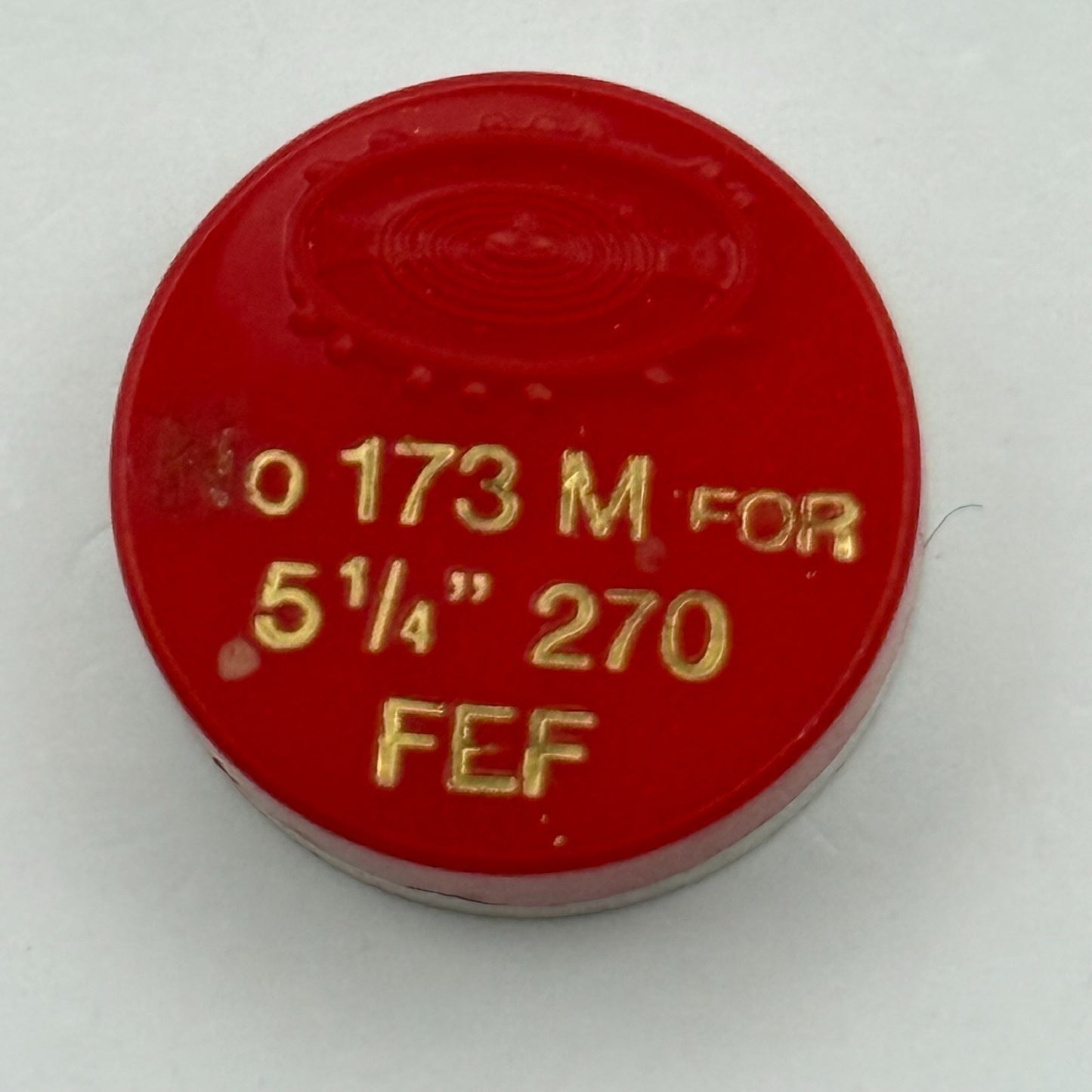 FEF 270 Balance Wheel Complete And Spring  5¼’’’ 173 Watch Movement Parts NOS