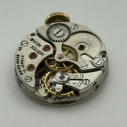 19.7mm Ladies Vertex Revue 49 Manual Wind 15 Jewels Swiss Watch Movement PARTS