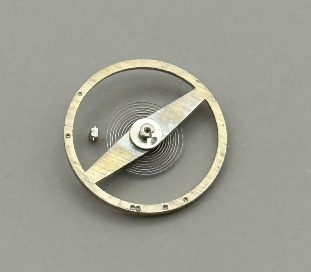 ST 1686 1786Balance Wheel Complete And Spring Inca KIF 1115 M Watch Parts NOS