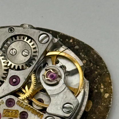 Longines 5602 Watch Movement Ladies 17 Jewels Manual Wind Vintage Parts 12.9mm