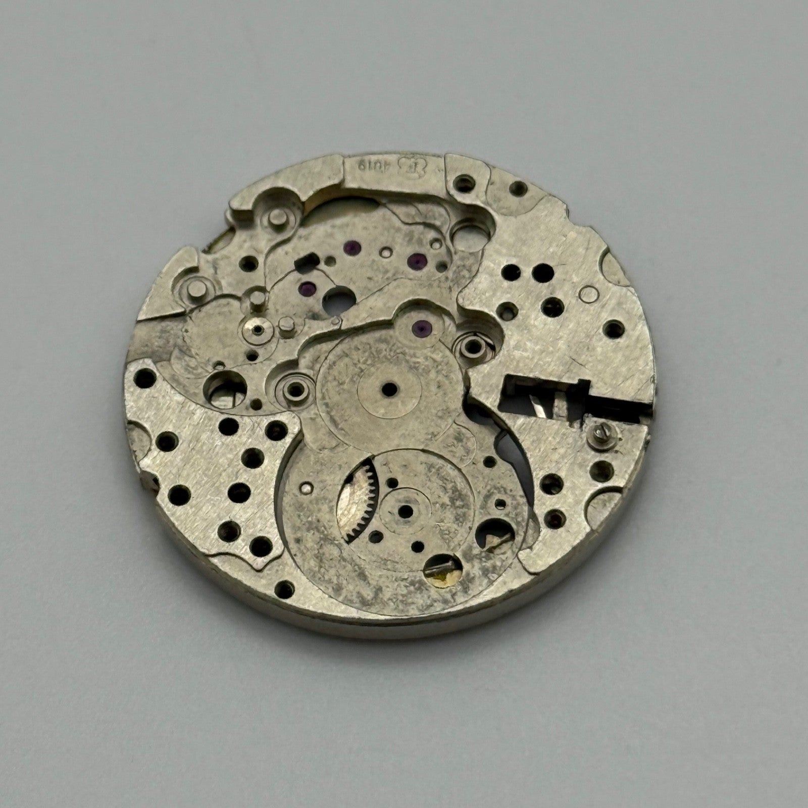 Felsa F4019 Watch Movement Automatic Vintage Partial  For Parts Or Repair 26.3mm
