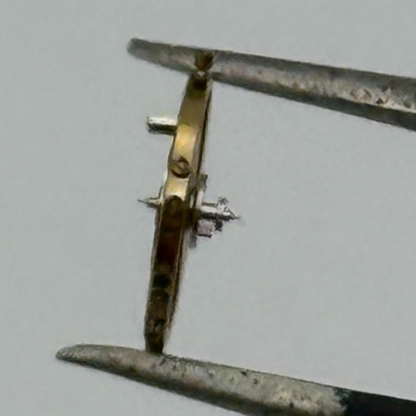 FHF 120 Balance Wheel Complete And Spring 6 3/4-8'''  205 Watch Movement Parts