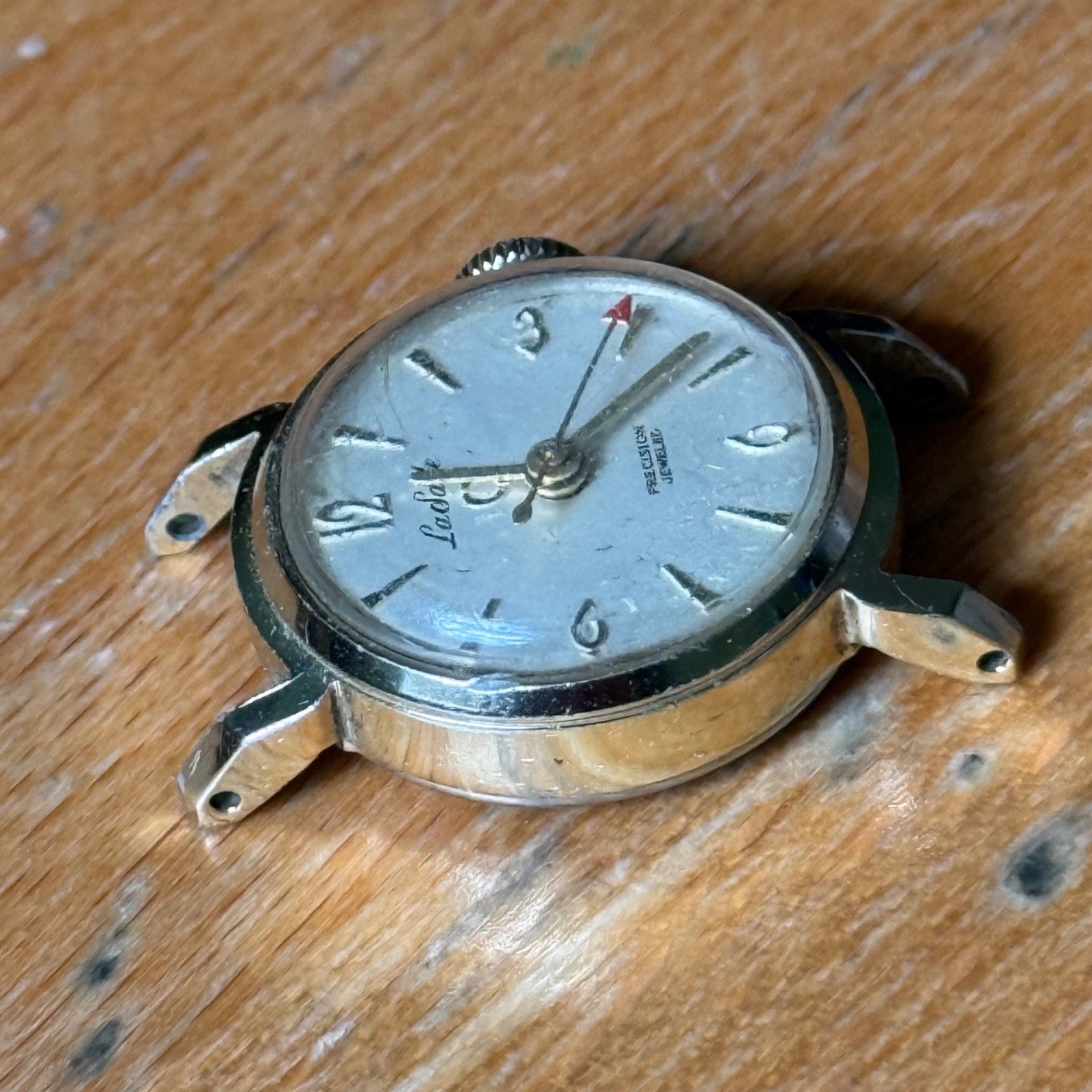 22mm Vintage Westclox La Salle Precision Jewelled Manual Wind Watch PARTS REPAIR