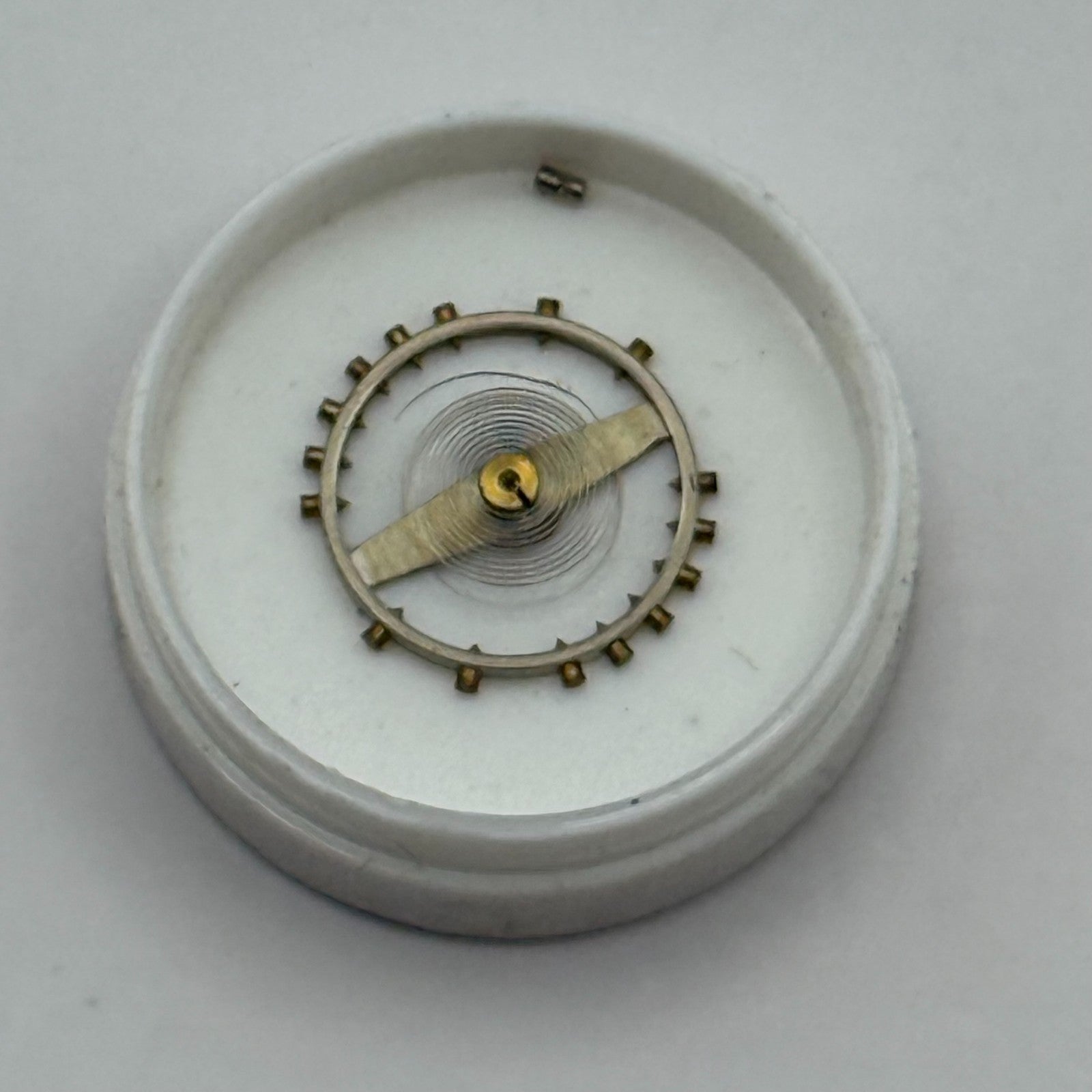 Lanco 1022 Balance Complete 10 1/2''' Renata 232 M Watch Movement Parts DAMAGED