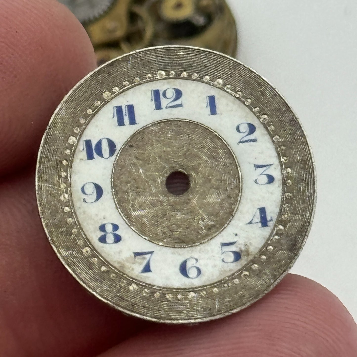 23.6mm Audax W.J.H. ETA 15 Jewels Balance Ok Manual Wind Watch Movement PARTS