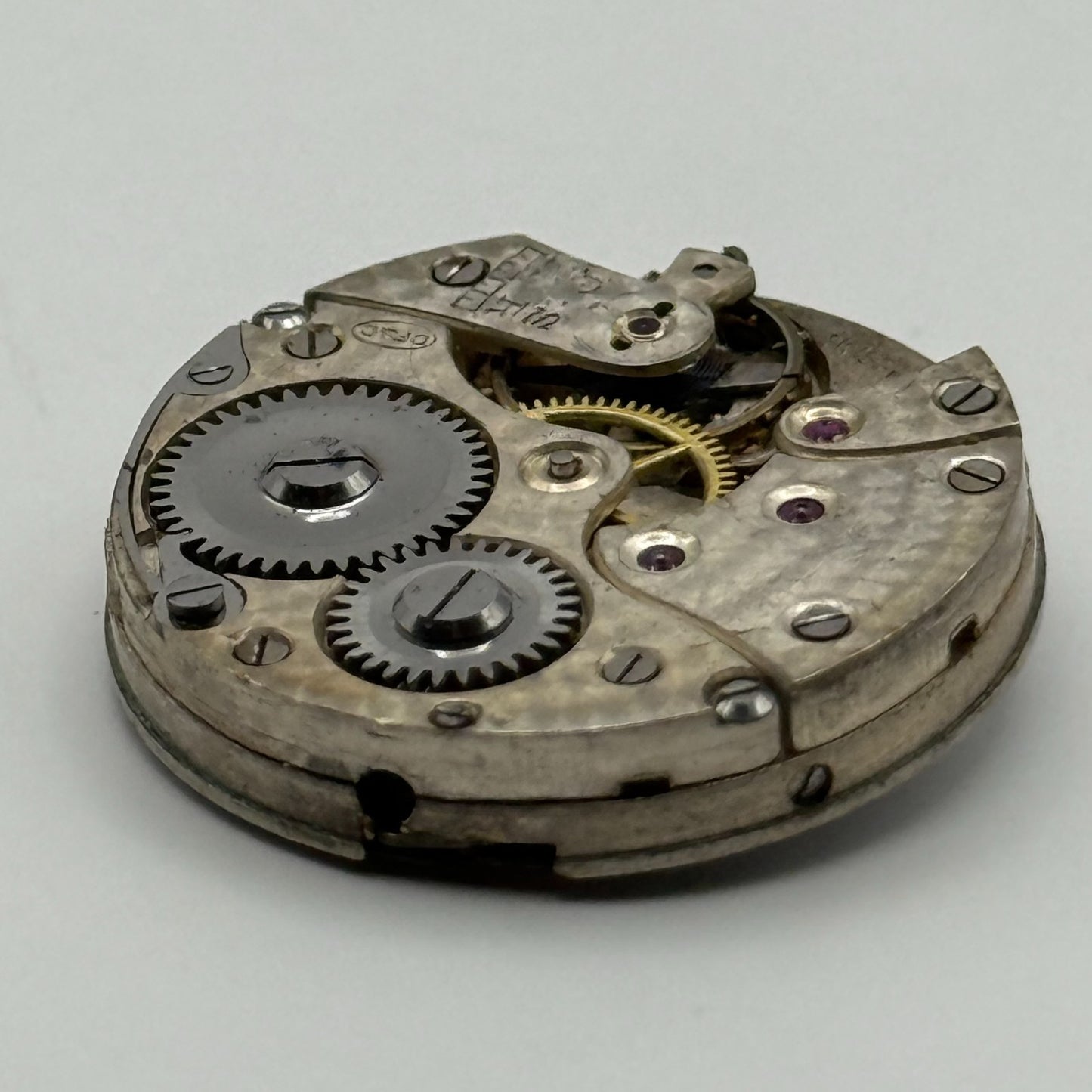 DF&C Dimier Freres & Cie Watch Movement Manual Wind Vintage Parts Repair 23.5mm