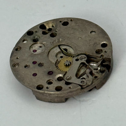 19.7mm Vintage AS 970 A Schild Partial Manual Wind Watch Movement PARTS REPAIR