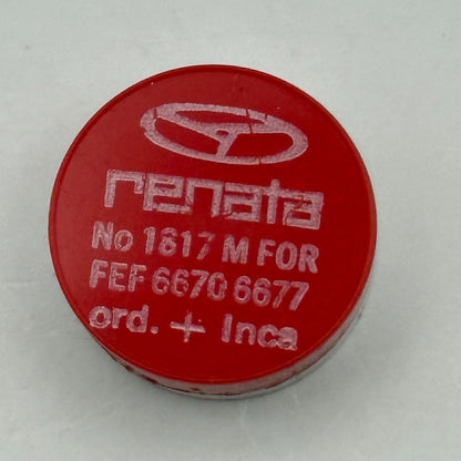 FEF 6670 6677Balance Wheel Complete And Spring 1817 M Watch Movement Parts NOS