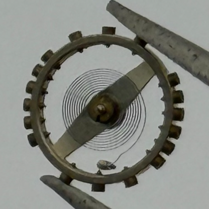 AS 976 1012 Balance Wheel Complete And Spring  29 M Watch Movement Parts NOS