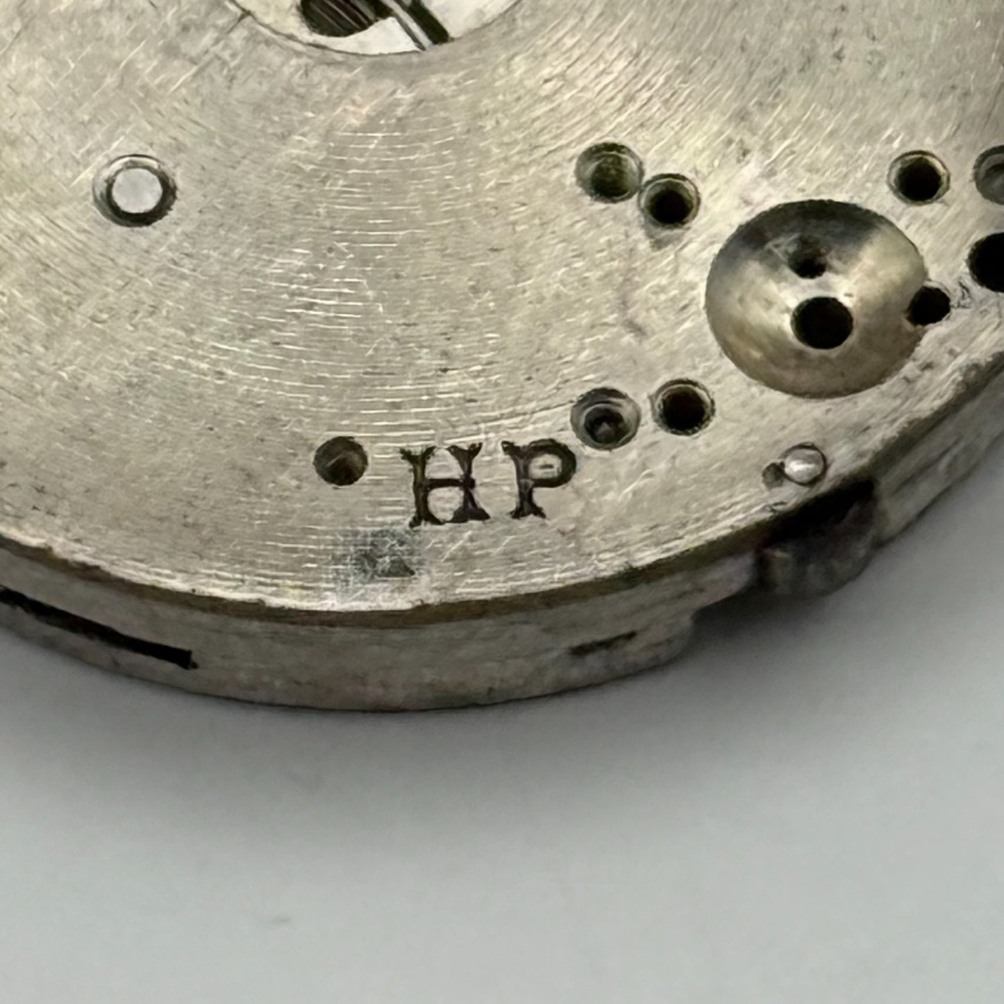 HP Parrenin Watch Movement Manual Wind Vintage Swiss Made Parts Repair 24.8mm