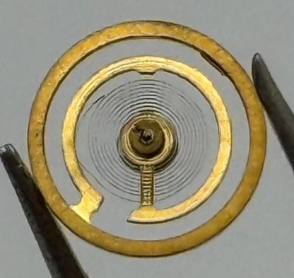 BFG 930 Balance Wheel Complete And Spring 7 3/4''' 1910 Watch Movement Parts 