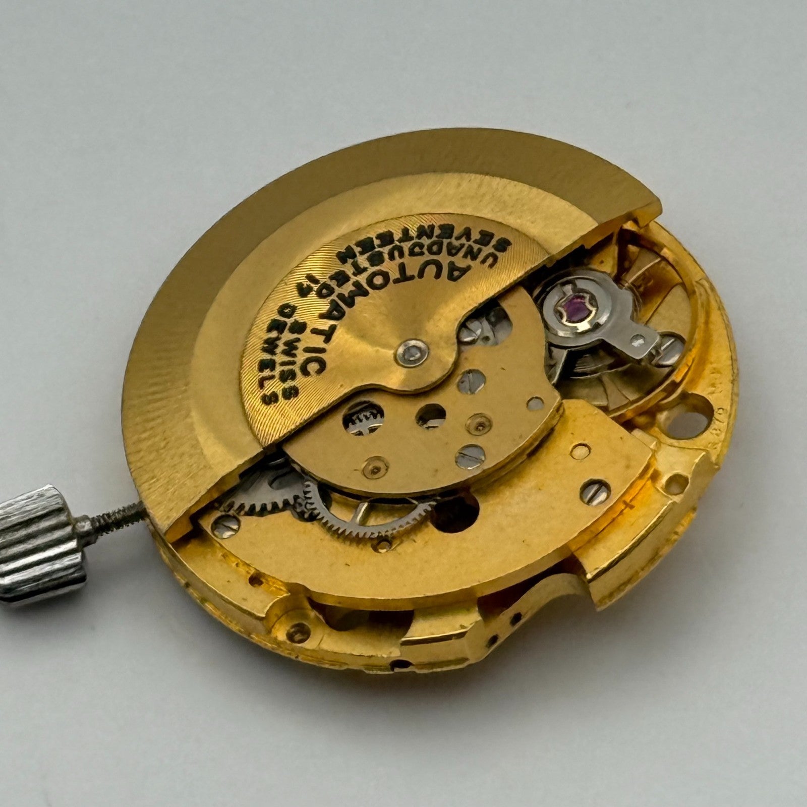 Lip R.879 AS 1902 Automatic Watch Movement Men’s Vintage Swiss Parts Repair