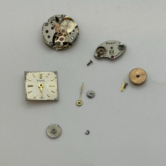 13.5mm Ladies Piaget 6N Backwind 17 Jewels Vintage Watch Movement PARTS SPARES