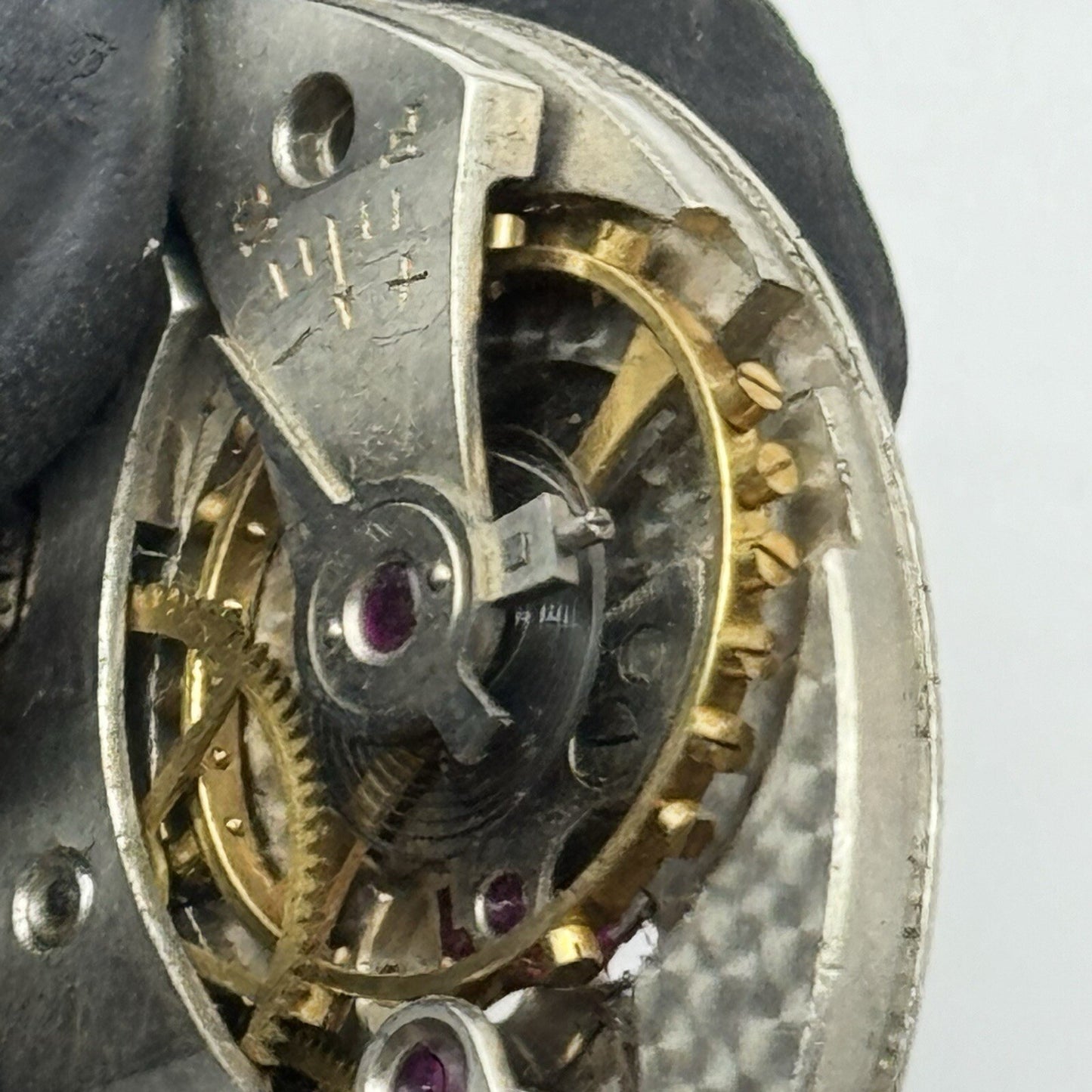 38.7mm Certina Kurth Freres KF 260 Pocket Watch Movement FOR PARTS Repair