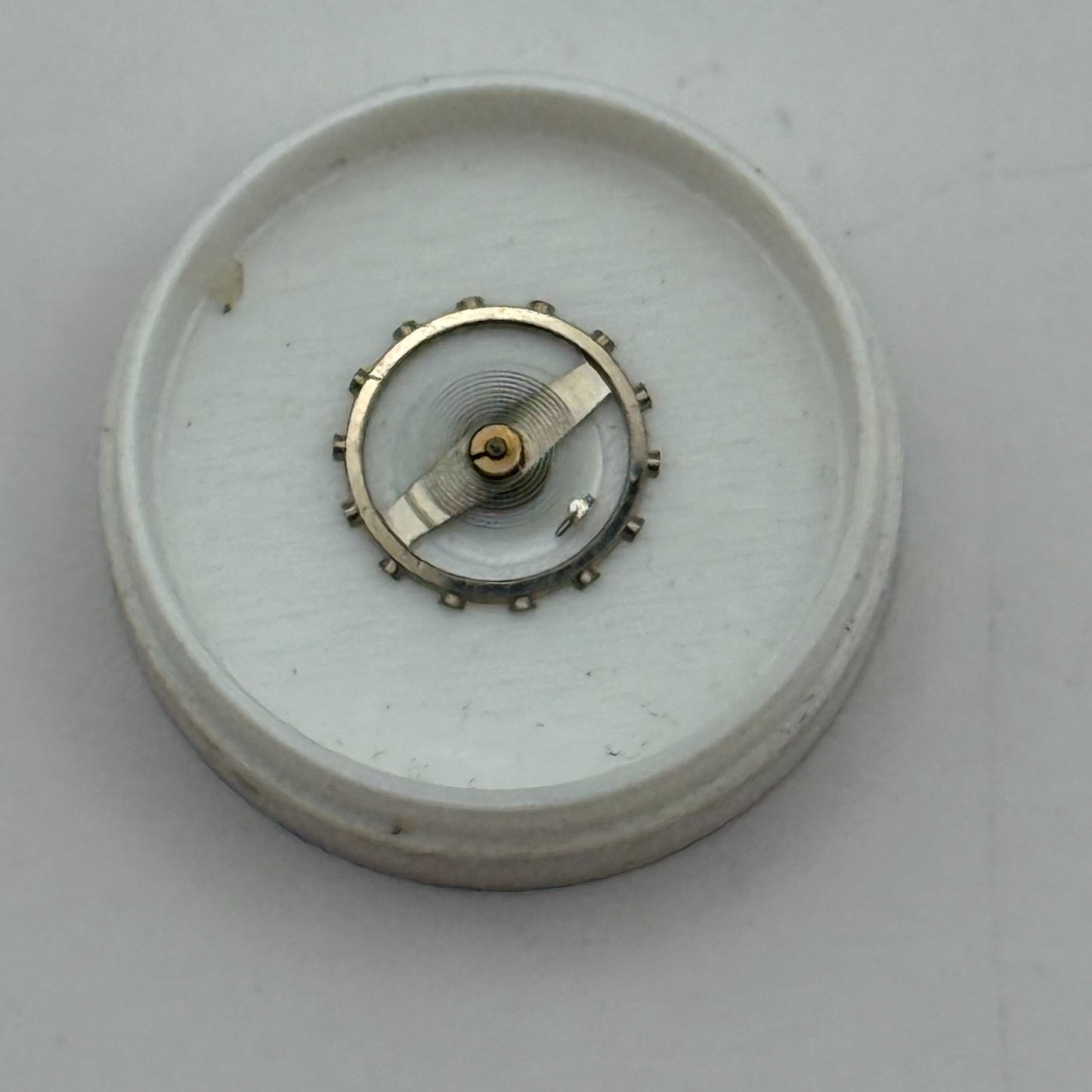 Brac 2021 2051 Balance Wheel Complete And Spring 69 M Watch Movement Parts NOS