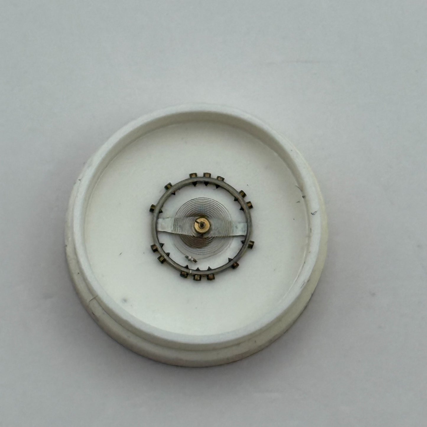 AS 1051 Balance Wheel Complete And Spring 5¼’’’ 34 M Watch Movement Parts NOS