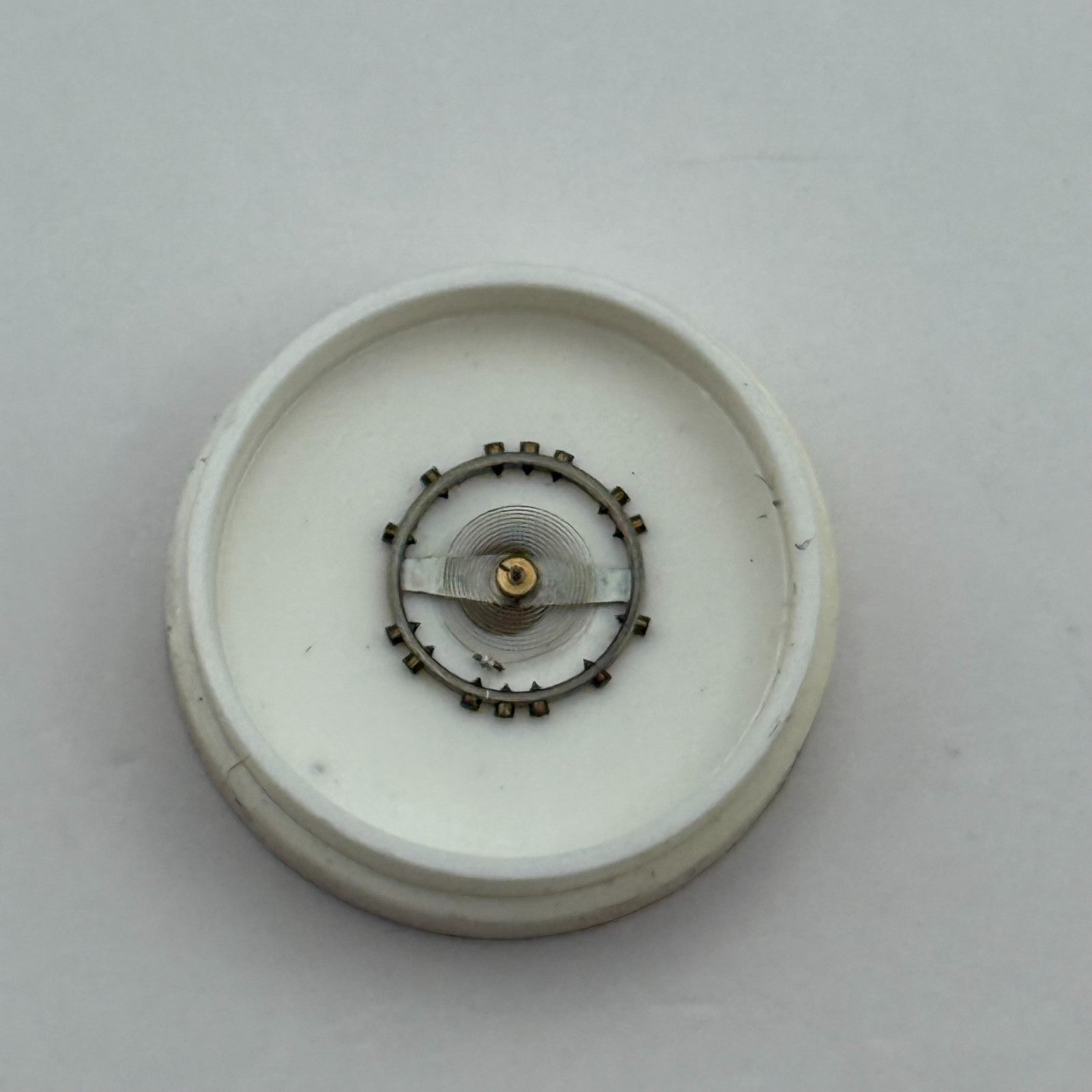 AS 1051 Balance Wheel Complete And Spring 5¼’’’ 34 M Watch Movement Parts NOS