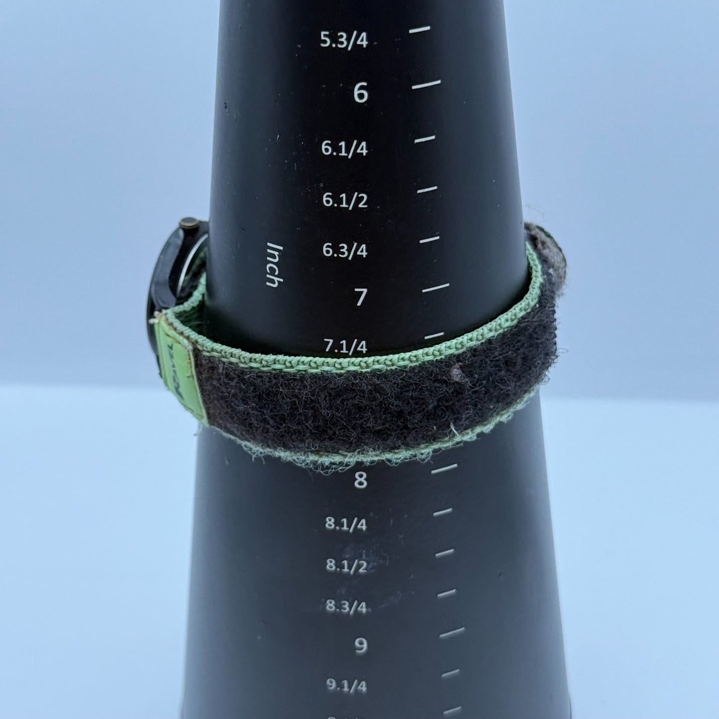 Ravel Nite-Glo Kids Quartz Watch White Dial Hook & Loop Strap Working 31mm