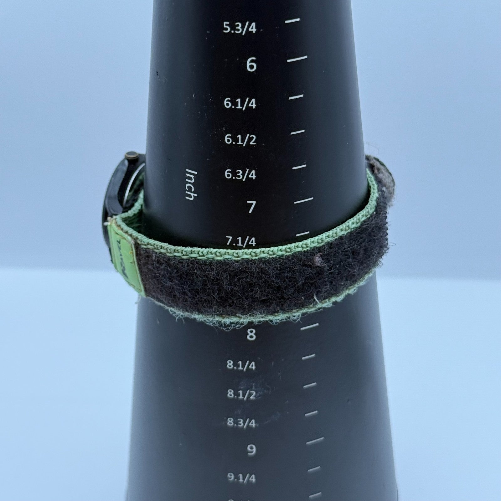 Ravel Nite-Glo Kids Quartz Watch White Dial Hook & Loop Strap Working 31mm