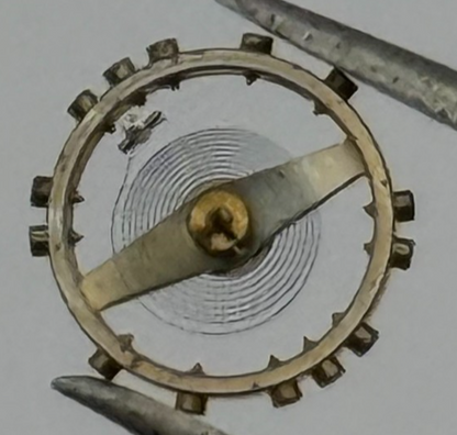 AS 976 1012 Balance Wheel Complete And Spring  532 M Watch Movement Parts NOS