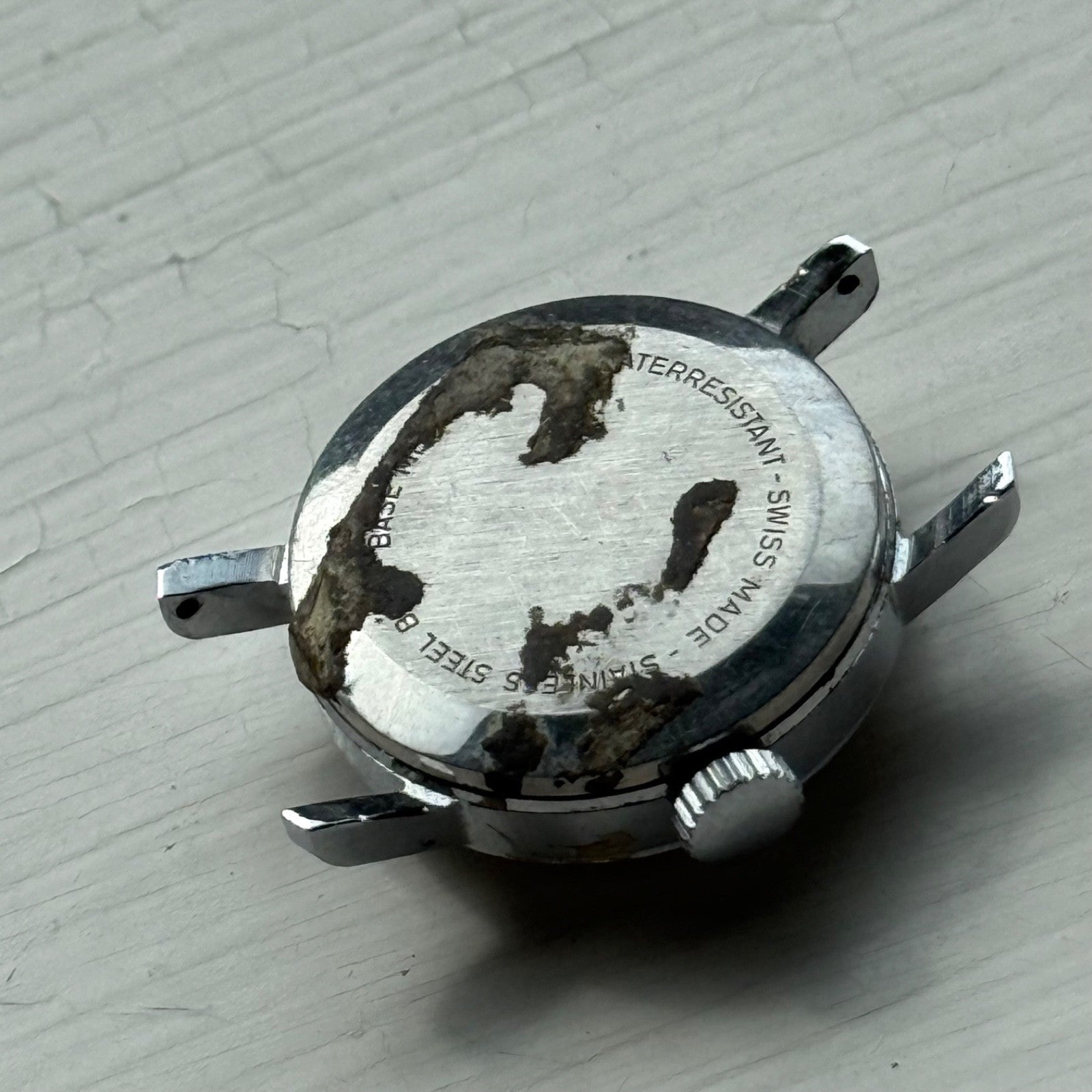 23mm Dorset Ronda Rl 9013 Shock Resistant Vintage Manual Wind Watch PARTS REPAIR