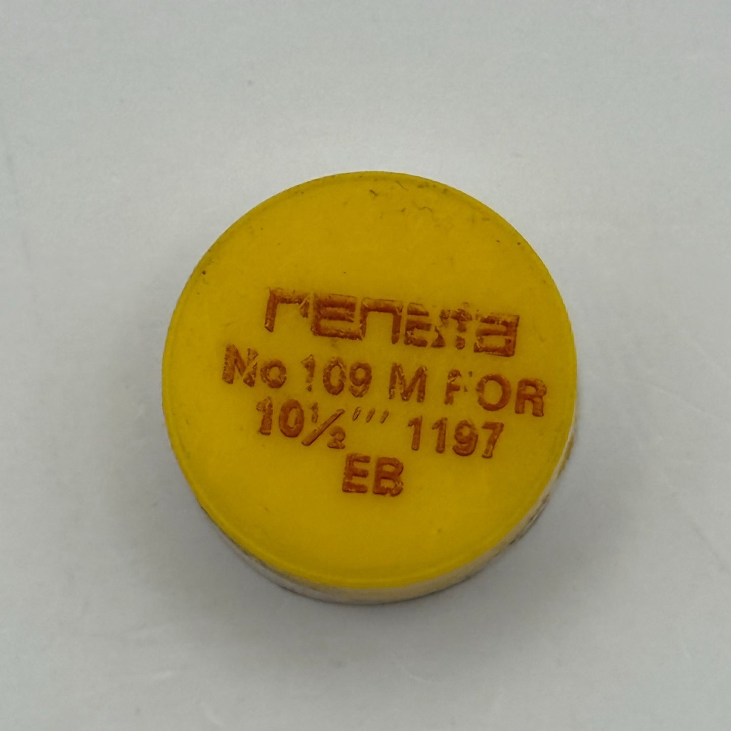 EB 1197 Balance Wheel Complete And Spring  10½’’’ 109 M Watch Movement Parts 