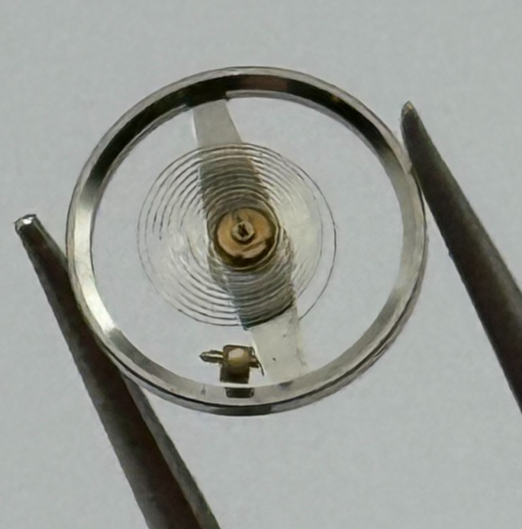 Balance Wheel Complete And Spring 1512 M Watch Movement Parts NOS