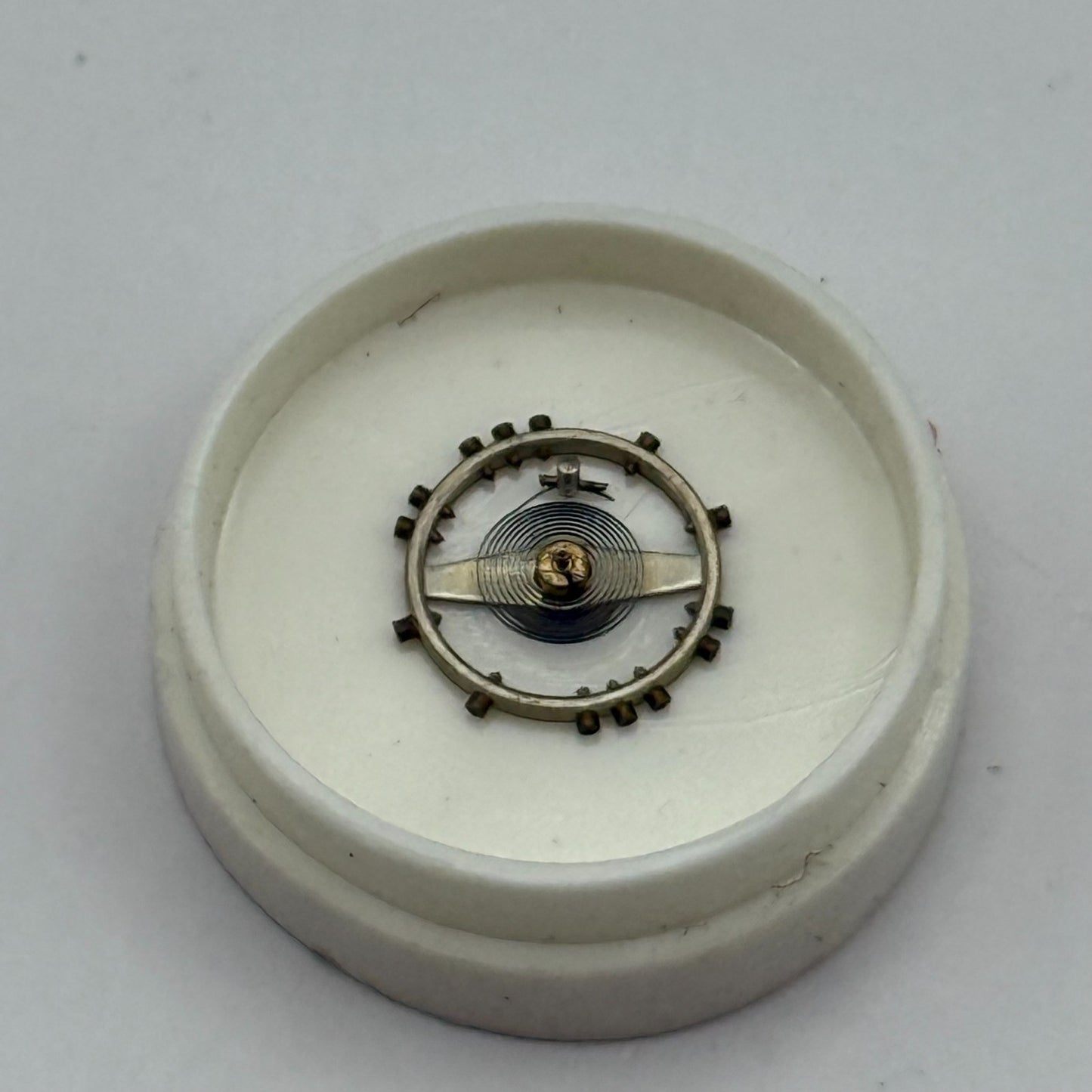 FHF 80 190 Balance Wheel Complete And Spring 204 M Watch Movement Parts NOS
