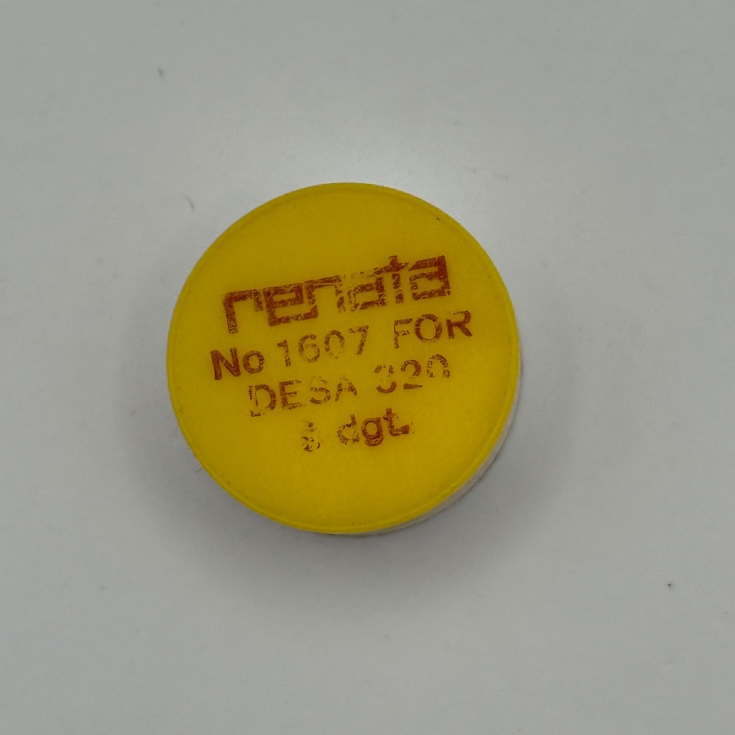 Desa 320 DGTBalance Wheel Complete And Spring 1607 Watch Movement Parts NOS