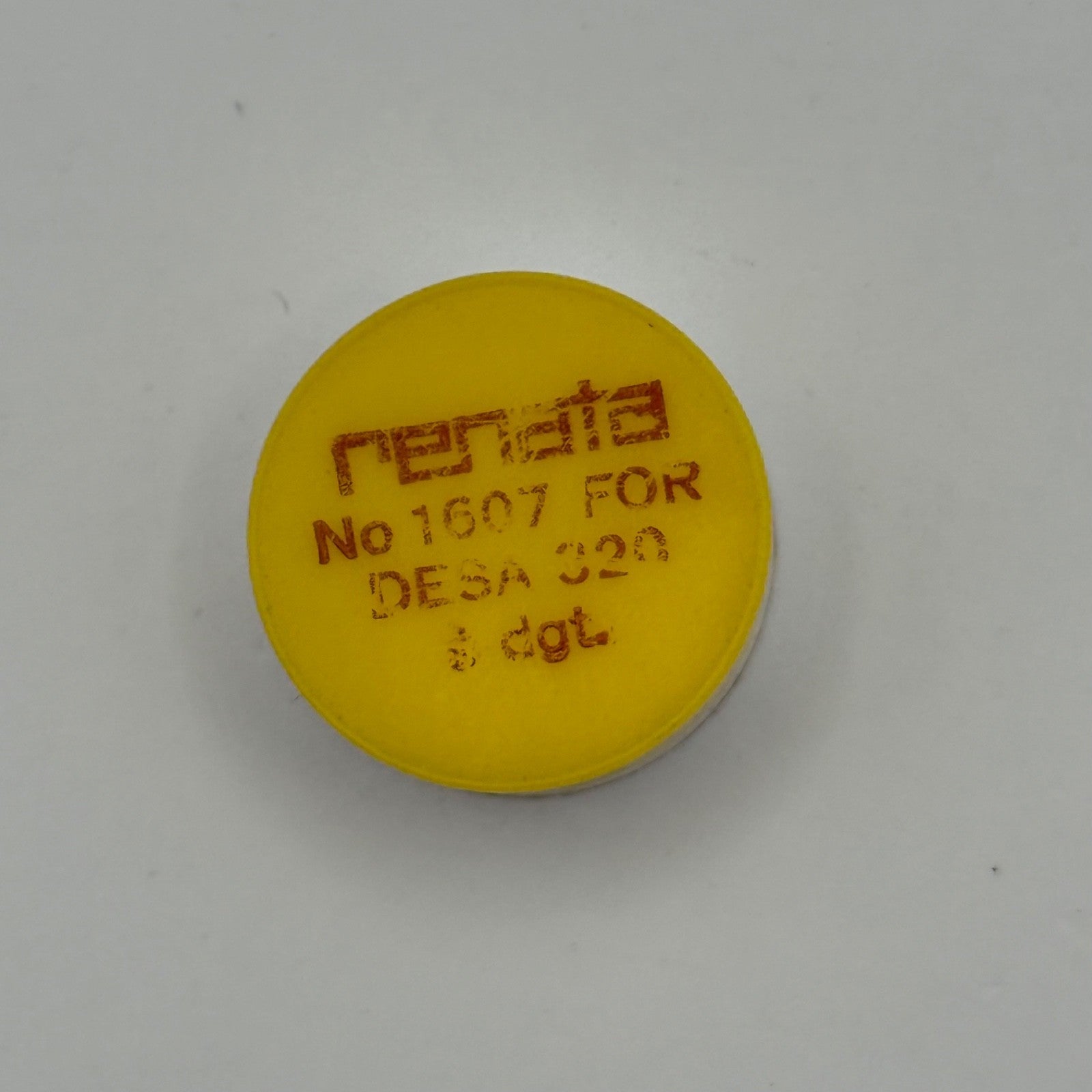 Desa 320 DGTBalance Wheel Complete And Spring 1607 Watch Movement Parts NOS