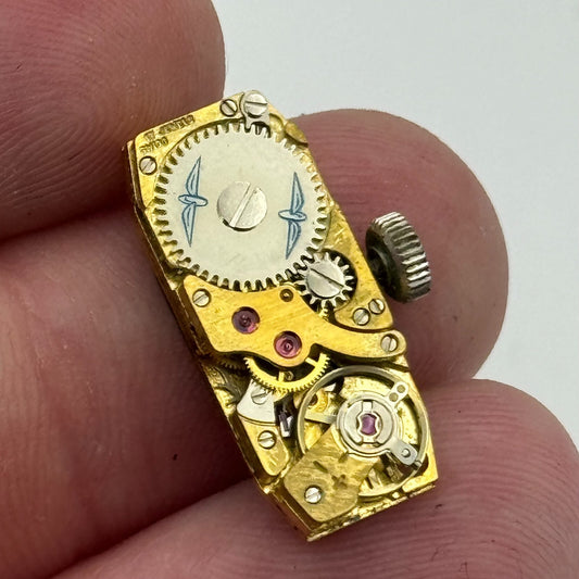 9mm Rotary Ladies FHF 59-21 Manual Wind Swiss Watch Movement Vintage FOR PARTS
