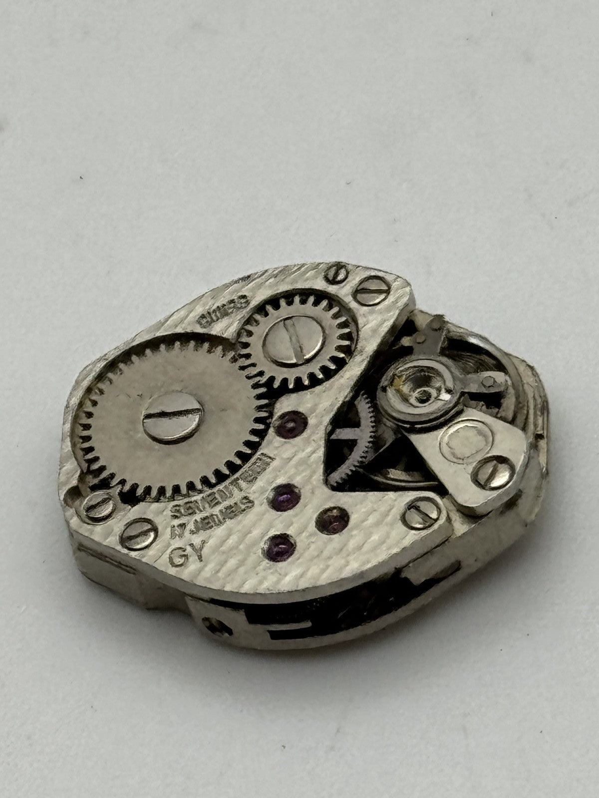 15.2mm Vintage Fhf ST 69-21 Manual Wind Swiss Watch Movement PARTS REPAIR