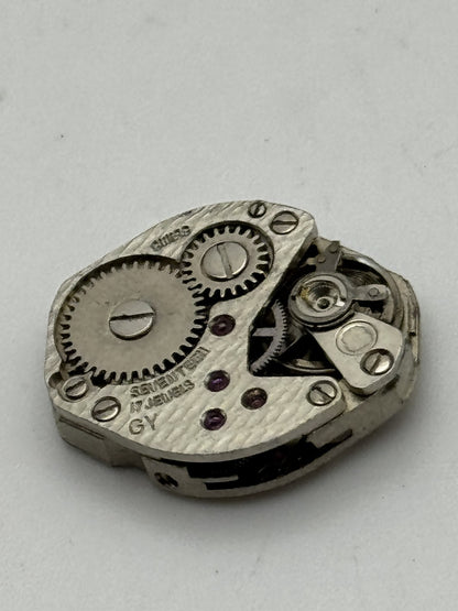 15.2mm Vintage Fhf ST 69-21 Manual Wind Swiss Watch Movement PARTS REPAIR