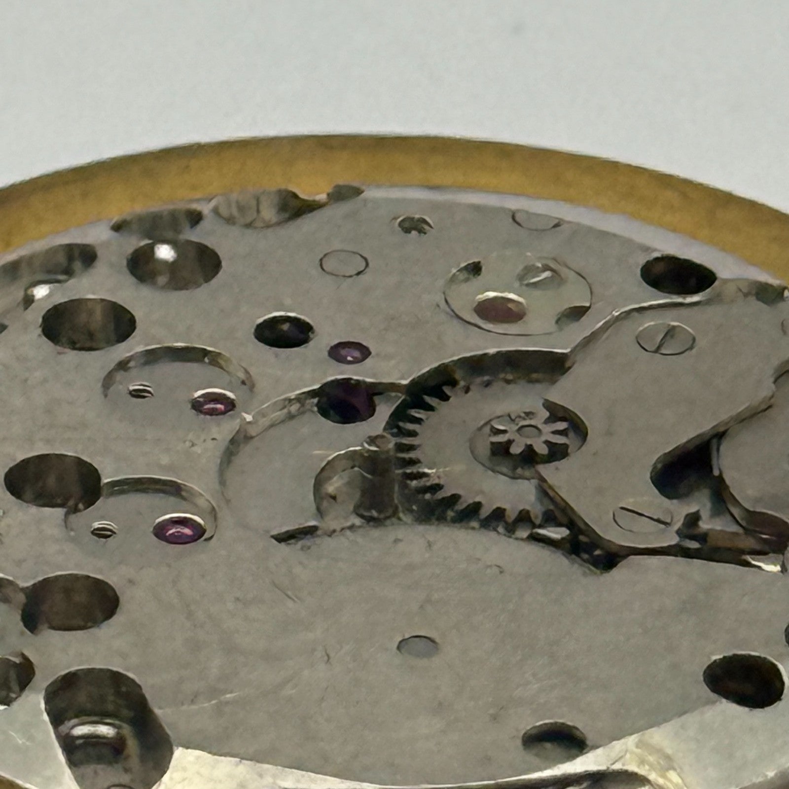 Loda Watch Movement Manual Wind Vintage Swiss 15 Jewels Parts Repair Spares 29mm