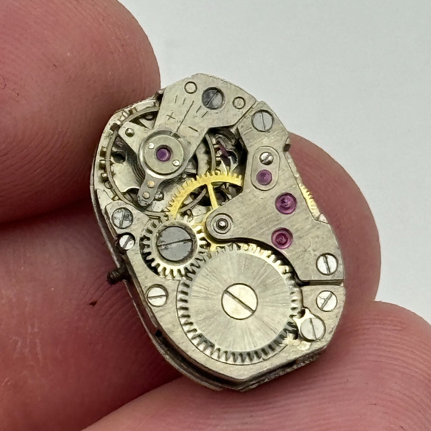 12.9mm Ladies Customline Lorsa 514A French Manual Wind Watch Movement PARTS