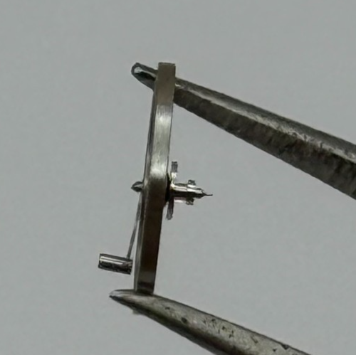 ETA 2412 Balance Wheel Complete And Spring 6¾''' 1257 M Watch Movement Parts NOS