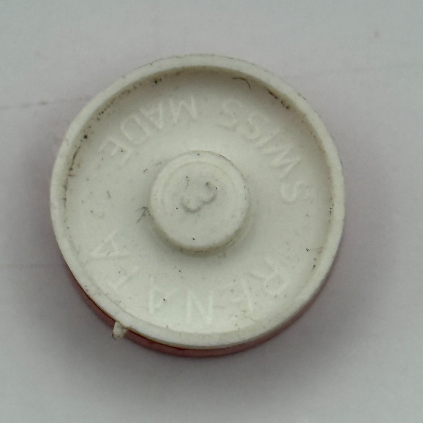 FEF 370 Balance Wheel Complete And Spring Inca Renata 1169 Watch Movement Parts 