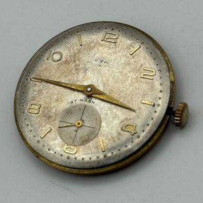 AS 1002 984 Watch Movement Accurist Manual Wind Vintage Parts Repair 29.8mm