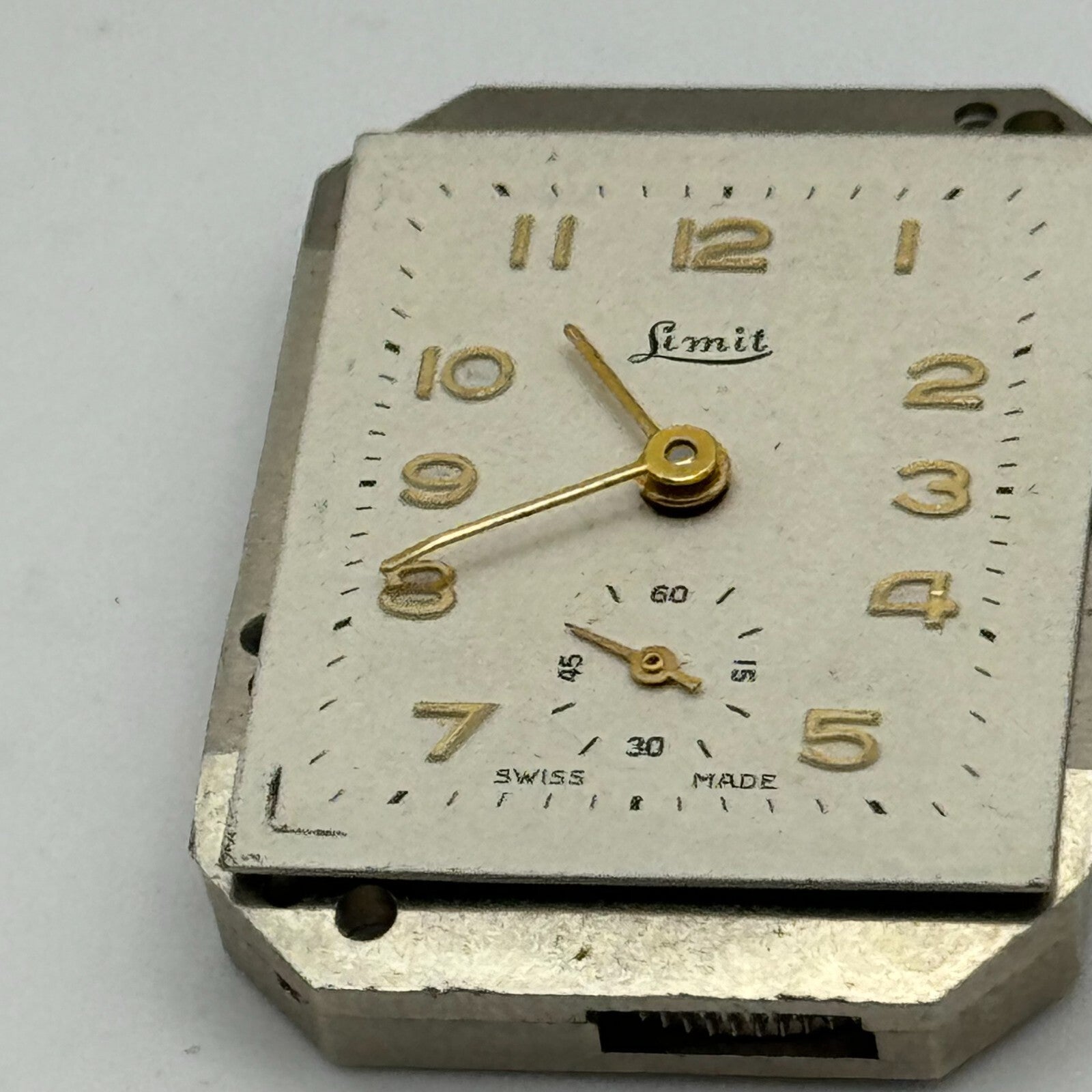 20.6mm Running Limit Revue 54 High Grade Tank Watch Movement Manual Wind PARTS