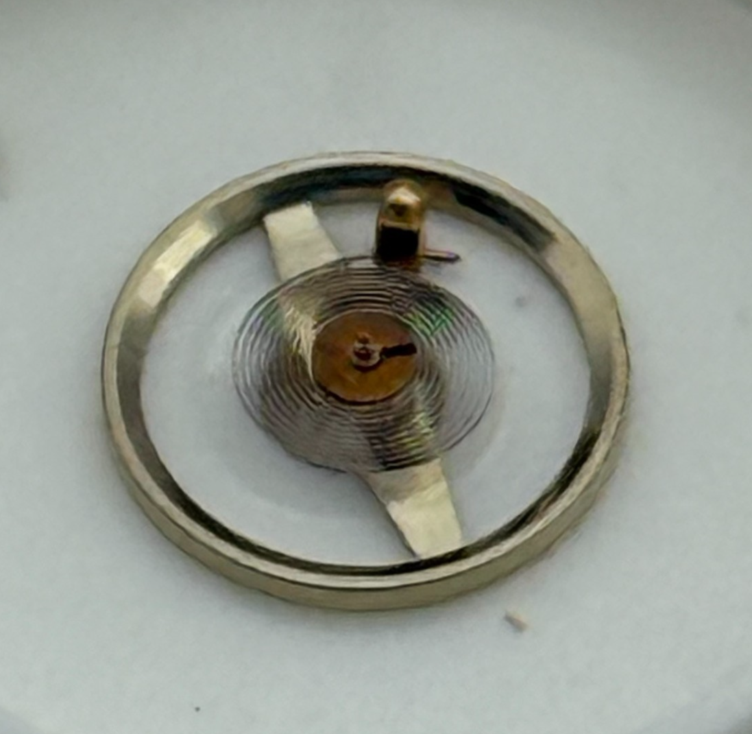 BFG 930 Balance Wheel Complete And Spring 7¾’’’ pl 1310 Watch Movement Parts NOS