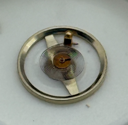 BFG 930 Balance Wheel Complete And Spring 7¾’’’ pl 1310 Watch Movement Parts NOS