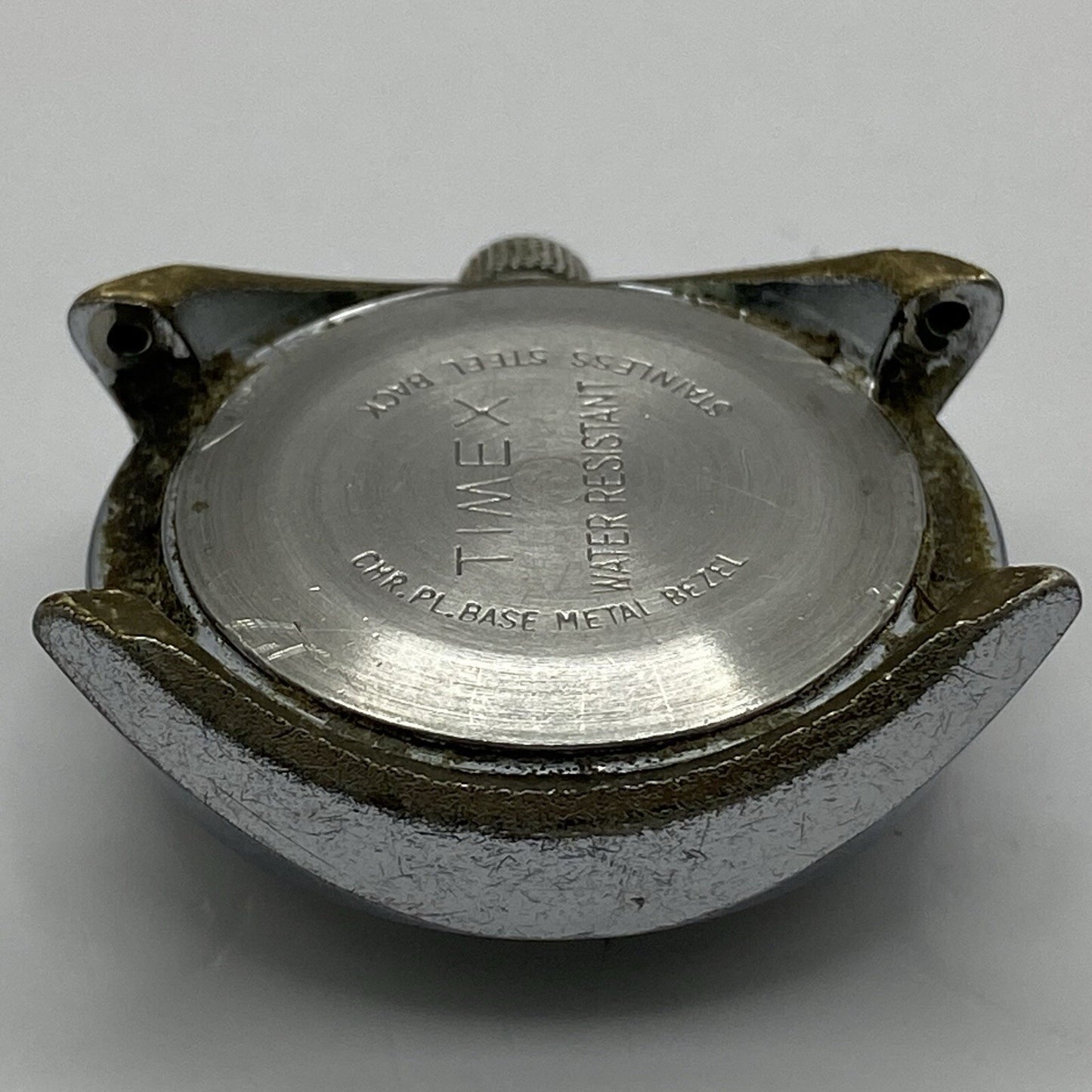 27mm Ladies Timex Sweep Seconds Date Dial GB Made Watch Head TO RESTORE